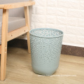 Commercial Colored Indoor Decorative Plastic Waste Basket Dustbin Garbage Bin Trash Can